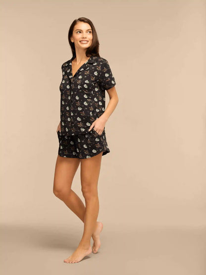 UltraModal™ Short Sleeve PJ Set - Women's | Wherever I Go He Goes