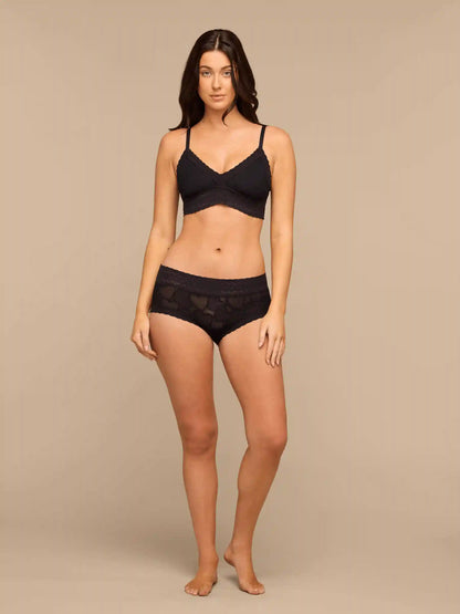 All Over Lace Hipster | Black Hearts