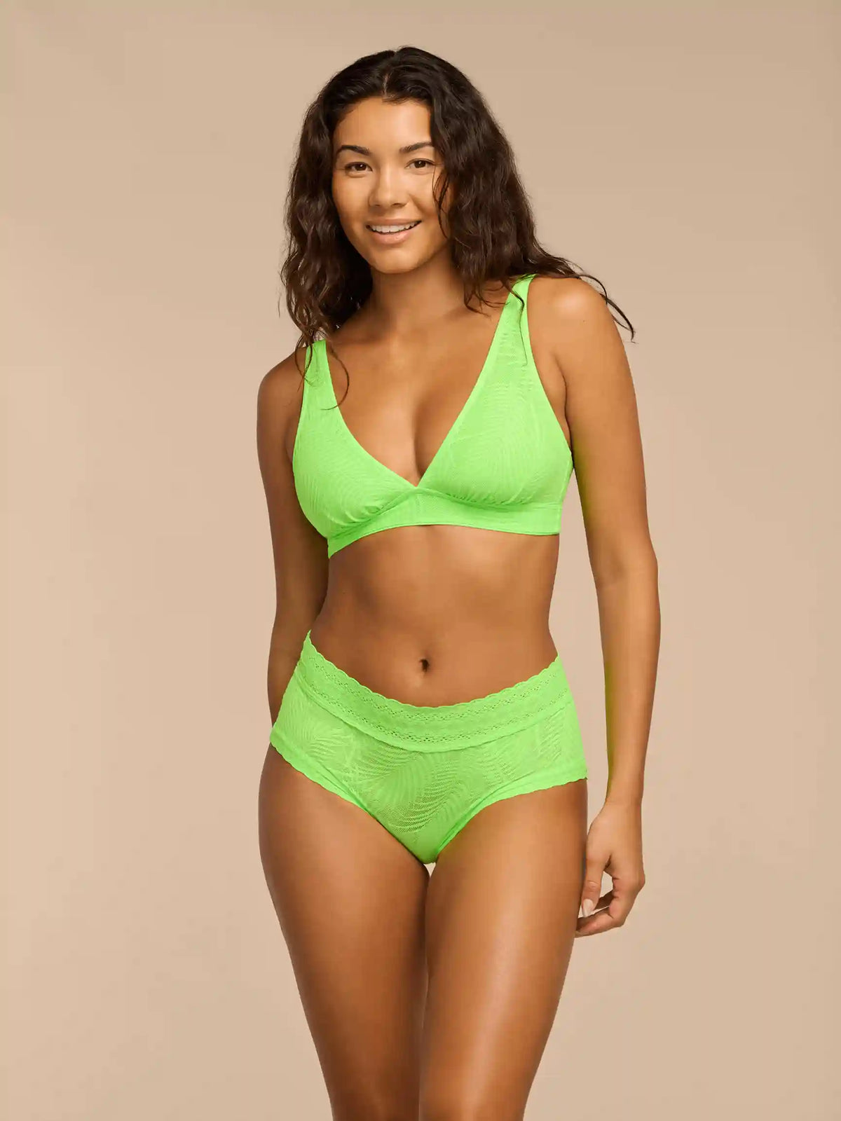 All Over Lace Hipster | Limeade
