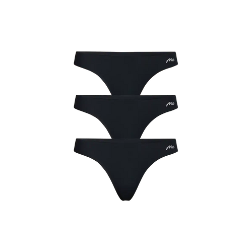 Breathe Thong 3-Pack | Black Pack