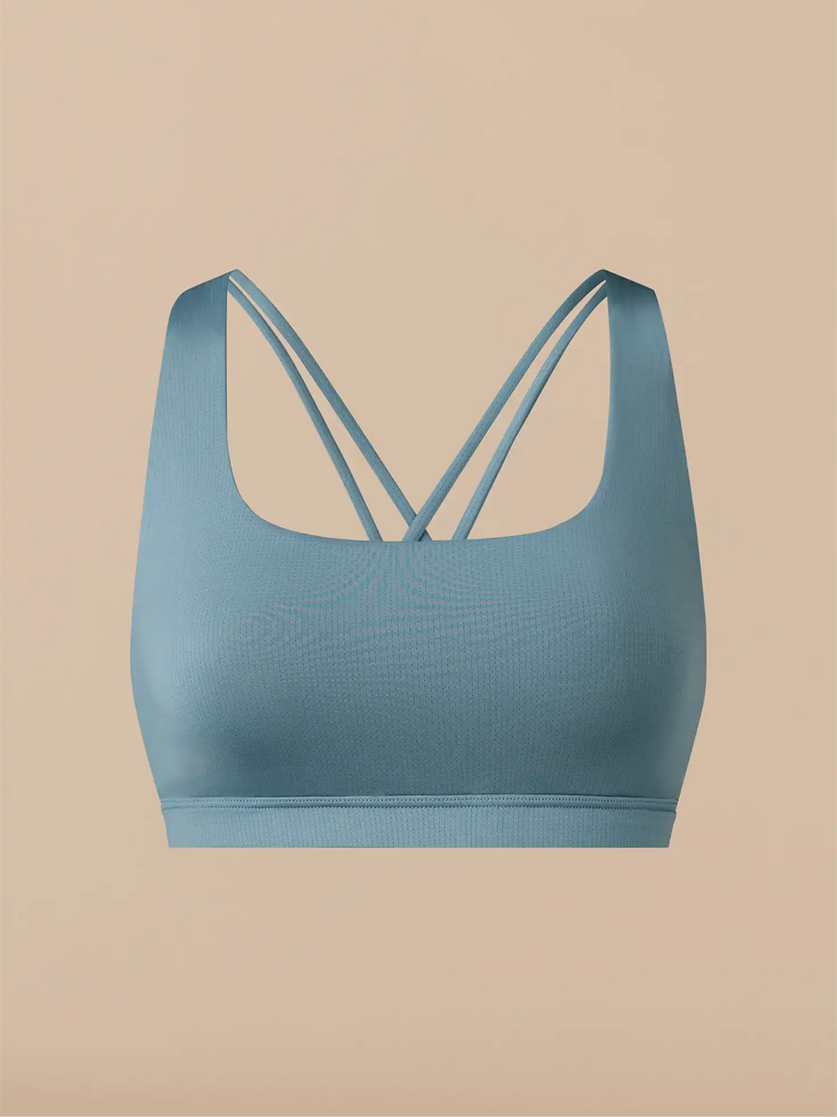 Breathe Strappy Back Bralette | Goblin Blue