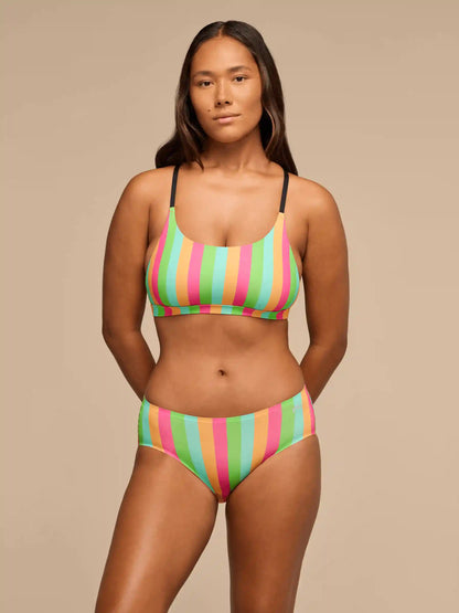 Breathe Hipster | Neon Stripes