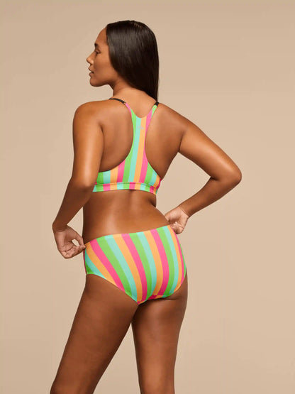 Breathe Hipster | Neon Stripes