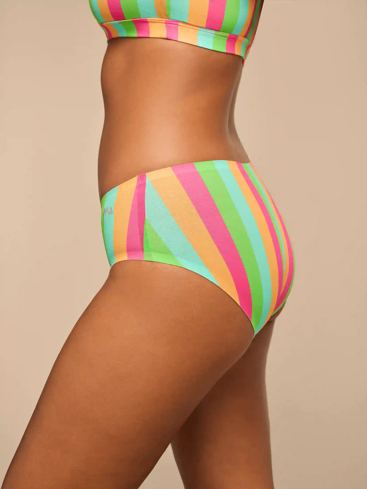 Breathe Hipster | Neon Stripes
