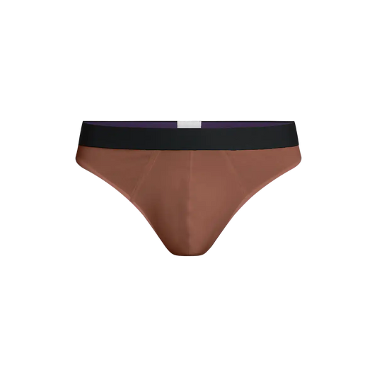 UltraModal™ Core Pouch Front Thong | Walnut Shell
