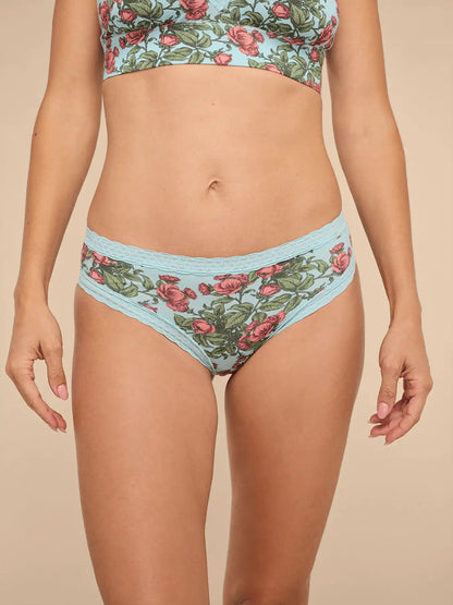 UltraModal™ Lace Tanga | Peonies