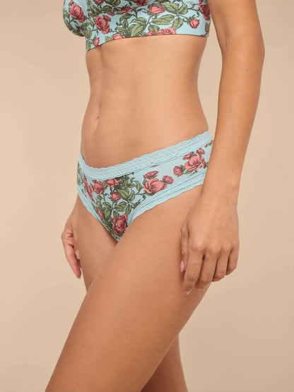 UltraModal™ Lace Tanga | Peonies