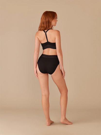 UltraModal™ Lace High-Waisted Brief | Black