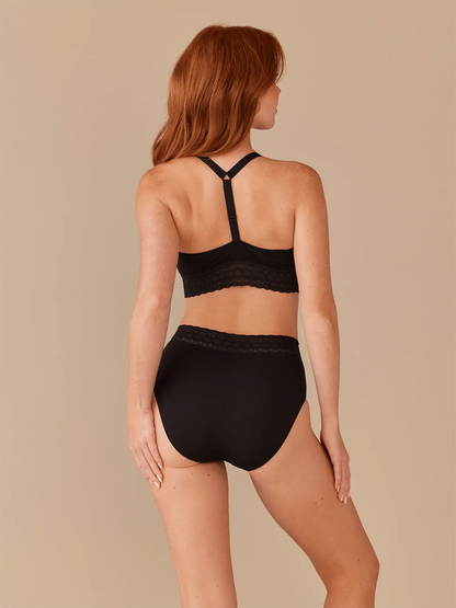 UltraModal™ Lace High-Waisted Brief | Black