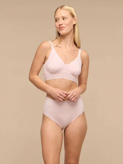 UltraModal™ Lace High-Waisted Cheeky Bikini | Cherry Blossom
