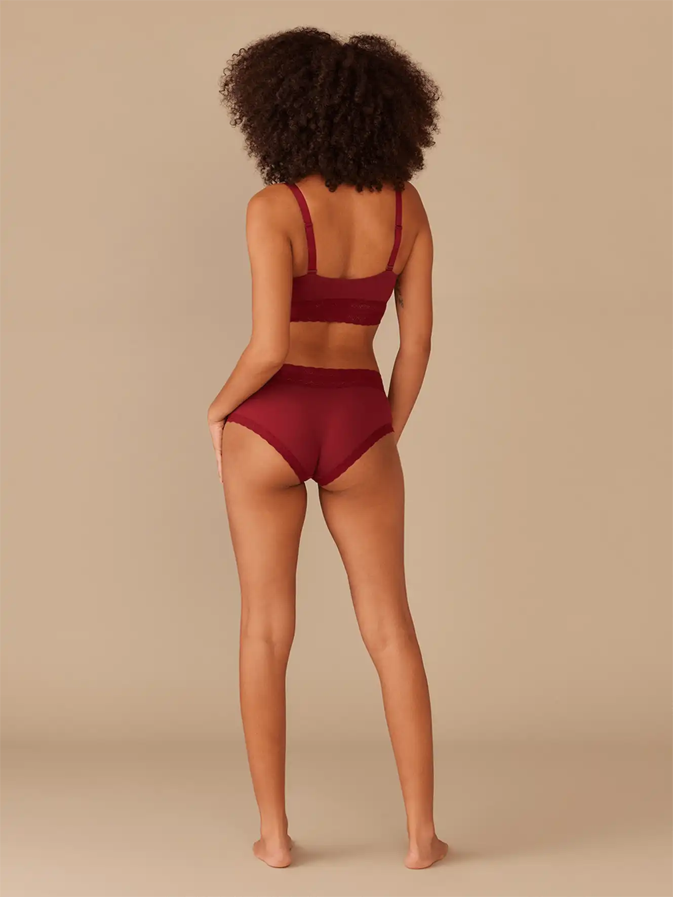 UltraModal™ Lace Hipster | Cabernet