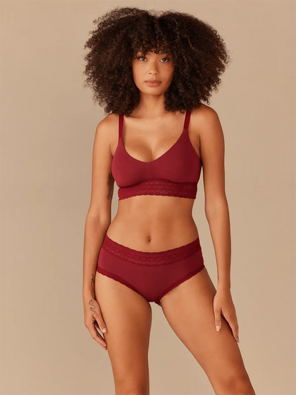 UltraModal™ Lace Hipster | Cabernet