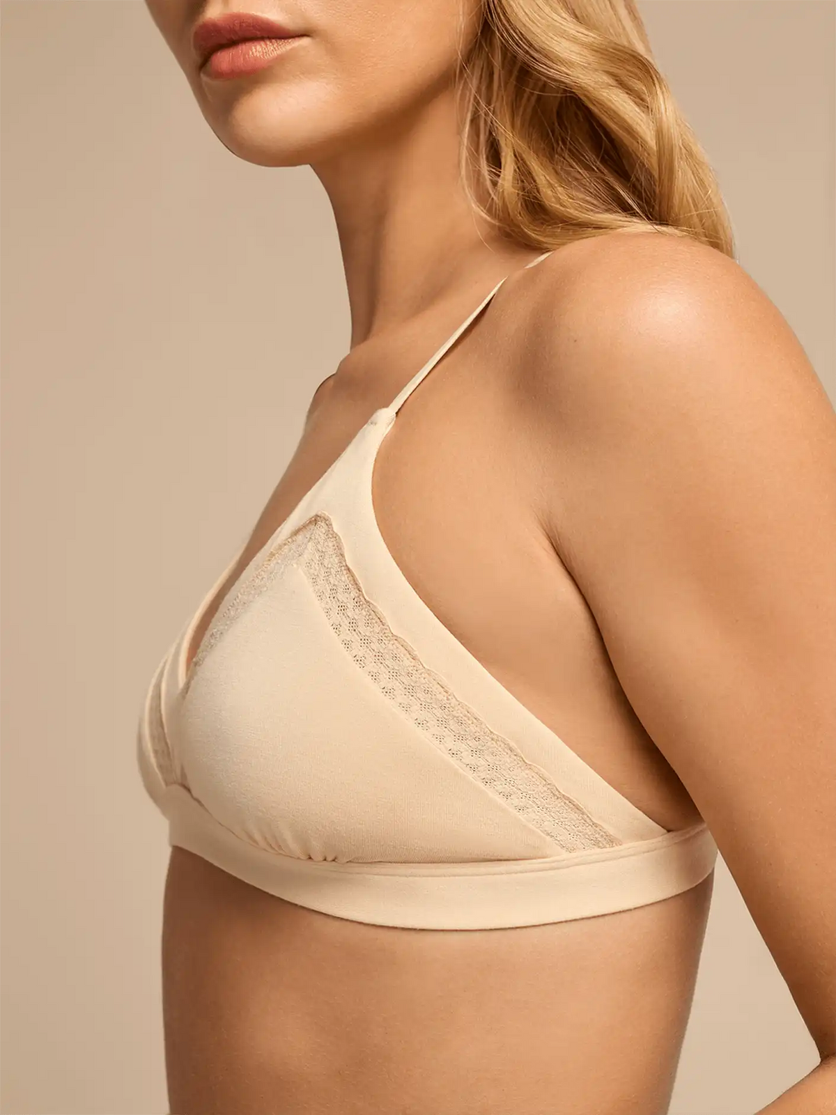 UltraModal™ Lace Triangle Bralette | Brazilian Sand
