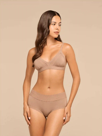 UltraModal™ Lace Triangle Bralette | Cocoa