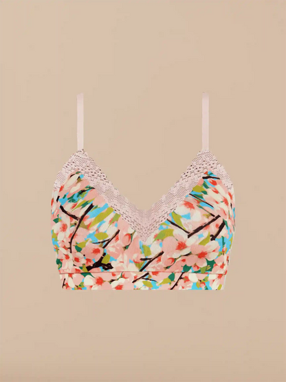 UltraModal™ Lace Plunge Bralette | Cherry Blossom