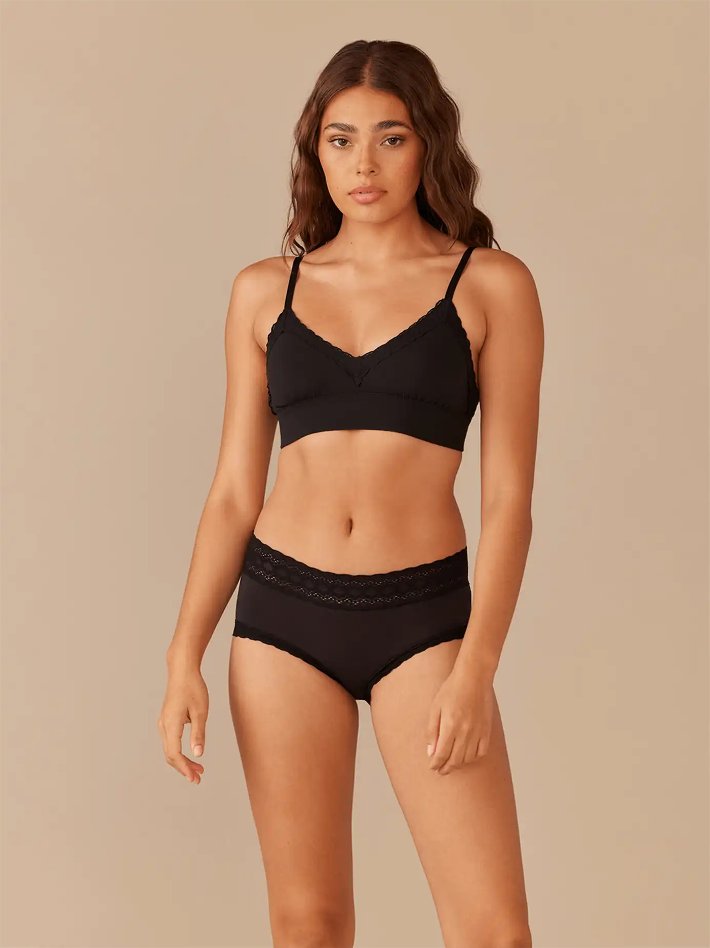 UltraModal™ Lace Plunge Bralette | Papaya Party