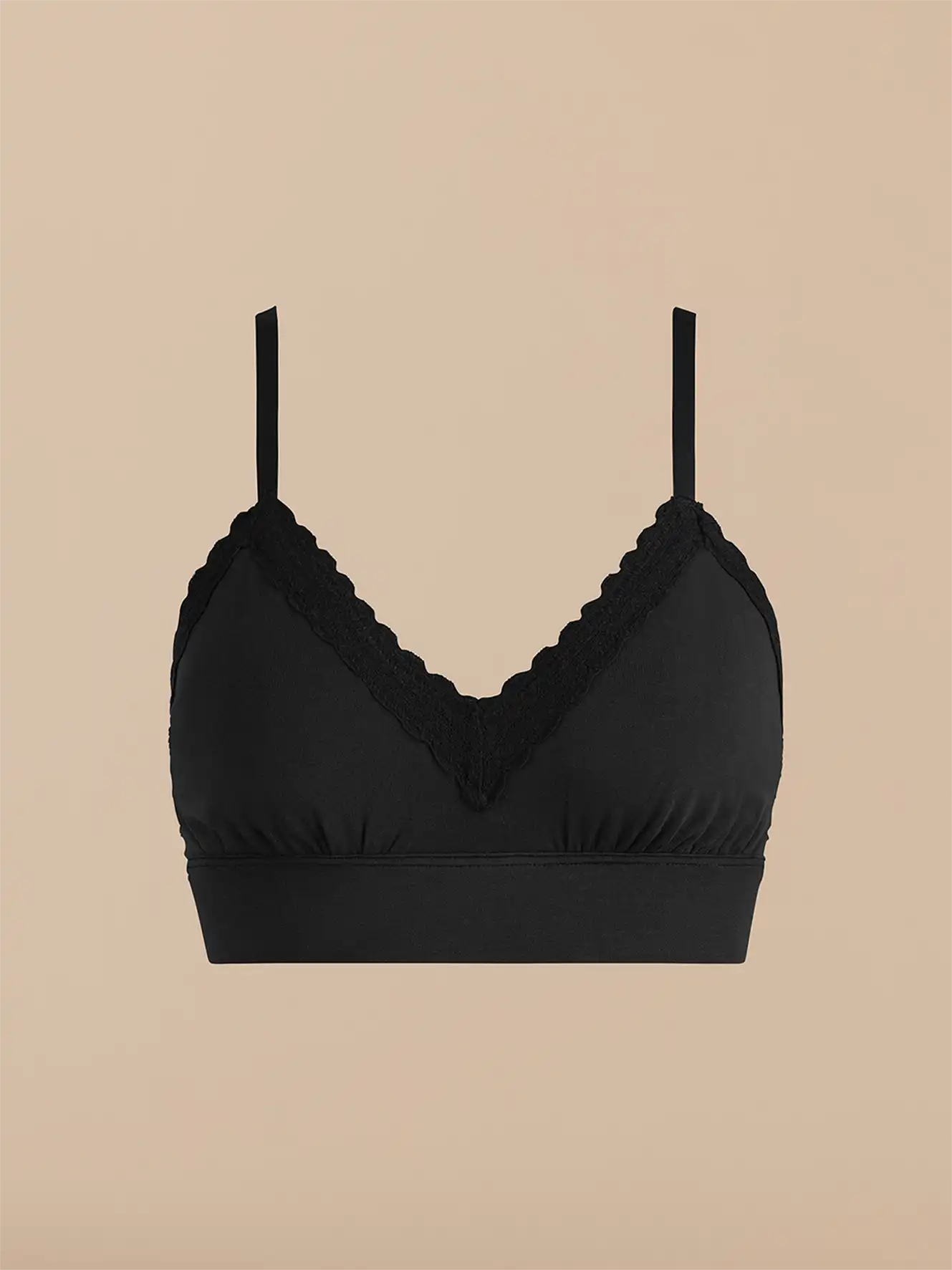UltraModal™ Lace Plunge Bralette | Black