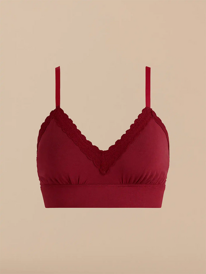 UltraModal™ Lace Plunge Bralette | Cabernet