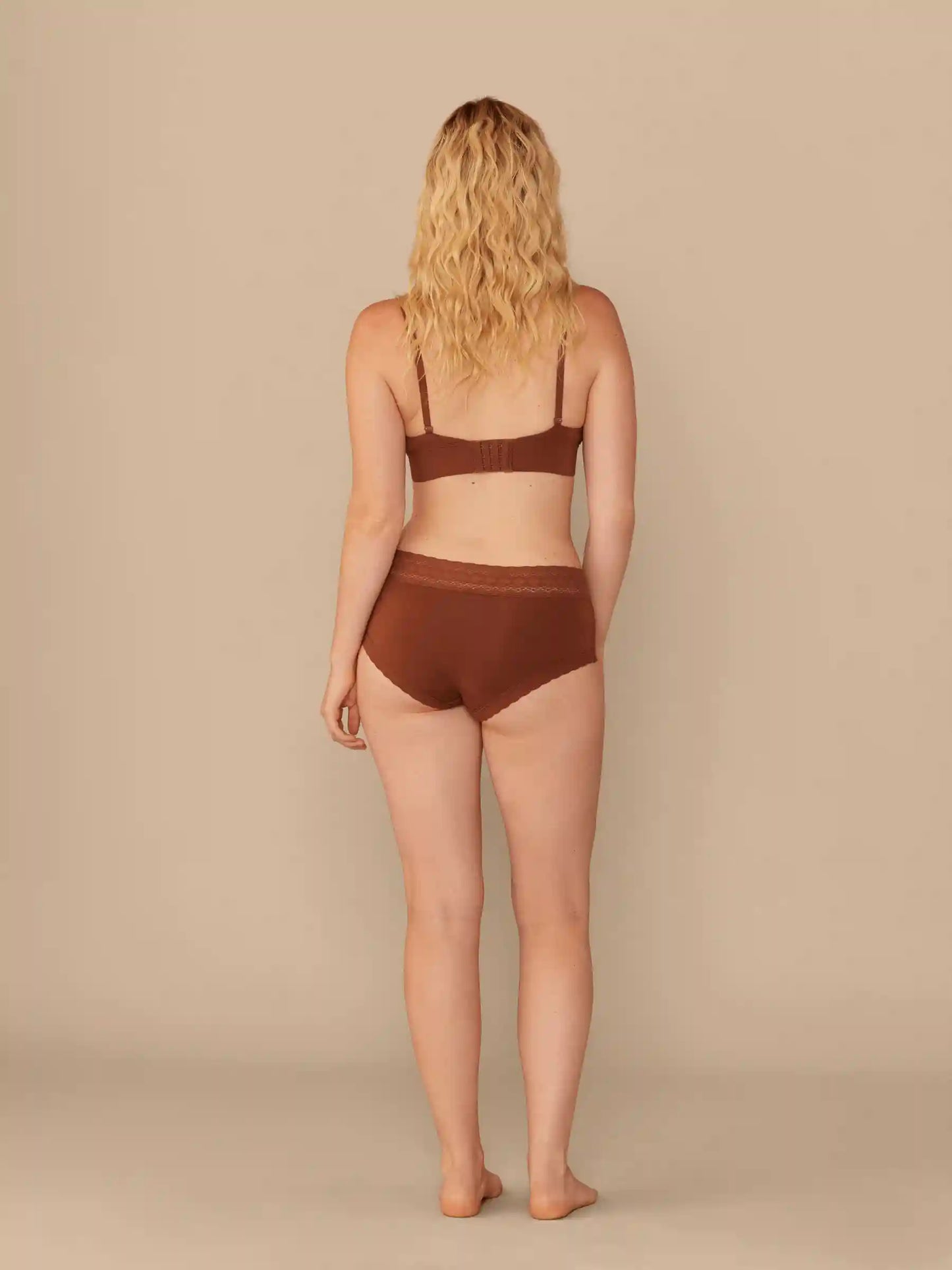 UltraModal™ Lace Plunge Bralette | Cedar Wood