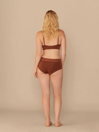 UltraModal™ Lace Plunge Bralette | Cedar Wood