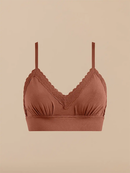 UltraModal™ Lace Plunge Bralette | Cedar Wood