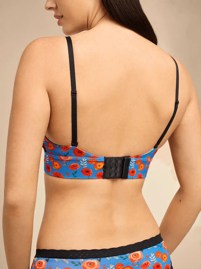 UltraModal™ Lace Plunge Bralette | Painted Petals