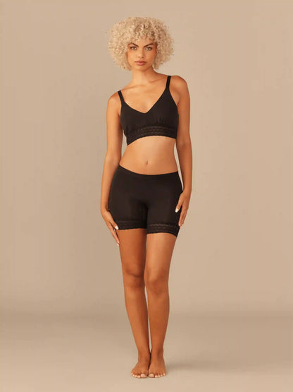 UltraModal™ Lace Longline Bralette | Black