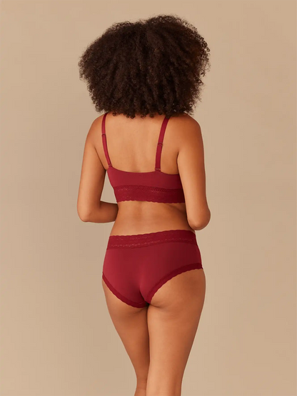 UltraModal™ Lace Longline Bralette | Cabernet