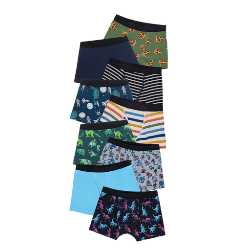 UltraModal™ Core Boys Boxer Brief 9-Pack | Wild Times