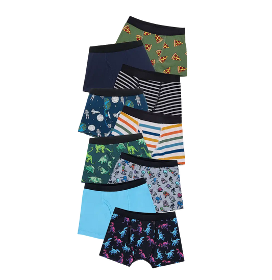 UltraModal™ Core Boys Boxer Brief 9-Pack | Wild Times